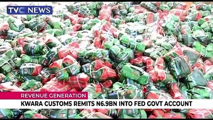 Kwara Customs remits N6 9BN into federation account