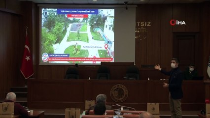 Başkan Gökhan Yüksel apartman görevlileri ile buluştu