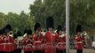 Band of the Scots Guards play the Indian National Anthem at Buckingham Palace