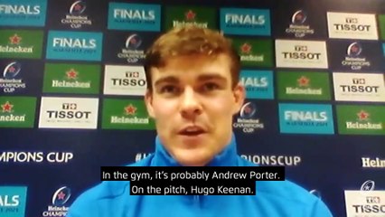 Garry Ringrose on Leinster Teammates