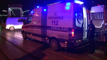 Kontrolden çıkan araç duvara çarptı: 1 yaralı