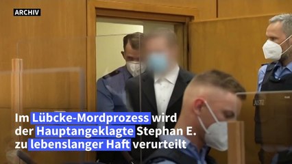 Höchststrafe für Hauptangeklagten in Lübcke-Mordprozess