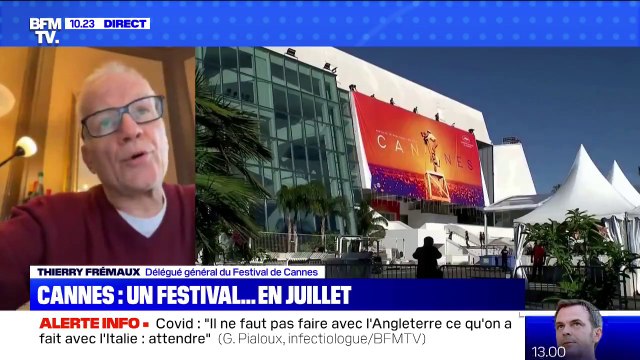 Il vaut mieux être prudent : Thierry Frémaux explique le choix du mois de juillet pour le festival de Cannes