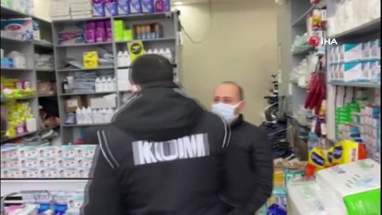 Covıd-19 tedavisinde kullanılan medikal ürünleri sahte faturayla satan iş yerlerine baskın