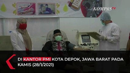 Wali Kota Depok Mohammad Idris Donor Plasma Konvalesen