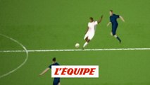 Le lob de Nabil Fekir, un bijou de 54 mètres (OL-Bordeaux 2017) - Foot - L1 - Les plus beaux buts redessinés #4