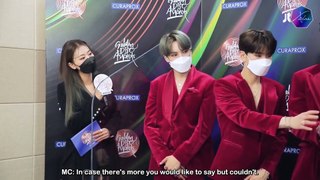 [ENG] 210109 MONSTA X GDA - Backstage Interview