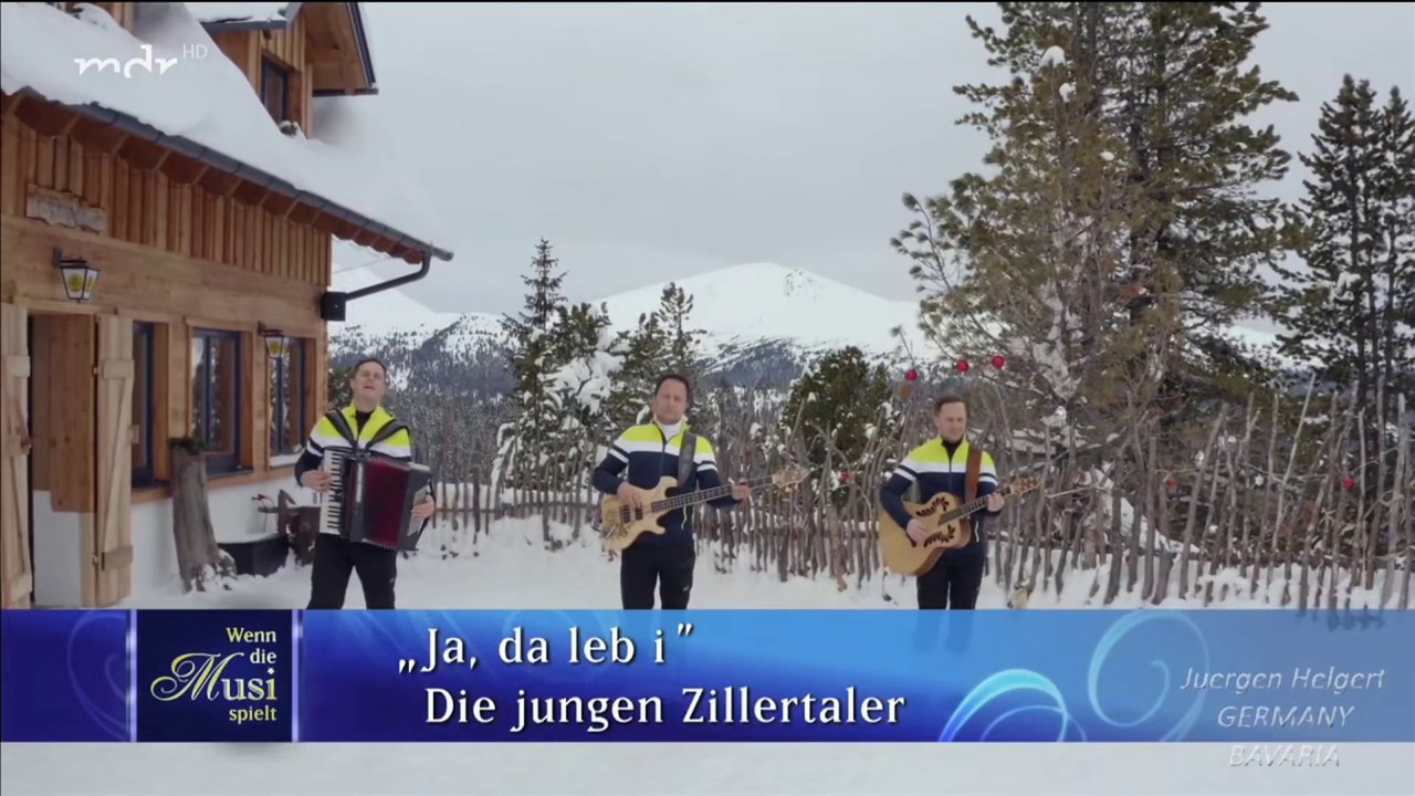 Die  jungen Zillertaler - Ja, da leb i - | Wenn die Musi spielt - Winterspezial