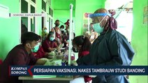 Persiapan Vaksinasi, NAKES Tambrauw Studi Banding