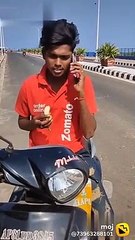 food delivery boy plz respect