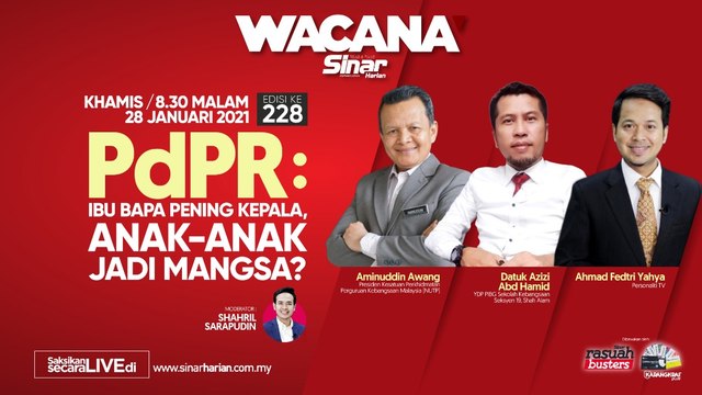 [LIVE] PdPR: IBU BAPA PENING KEPALA, ANAK-ANAK JADI MANGSA?