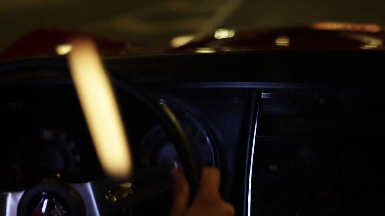 driving the night - corvette c3