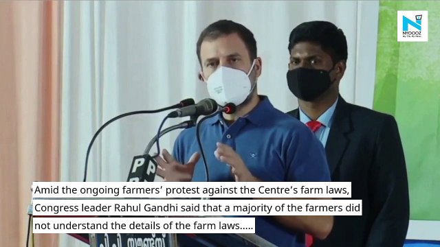 If all farmers understood farm laws, country would be on fire: Rahul Gandhi