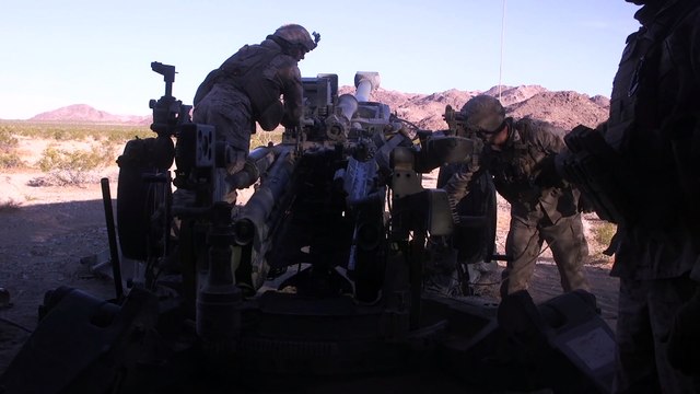 U.S. Marines • Artillery Operations • California