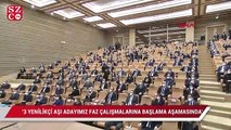 Erdoğan: 3 yenilikçi aşı adayımız, faz çalışmalarına başlama arifesindedir