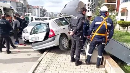 Ehliyetsiz sürücü ortalığı savaş alanına çevirdi