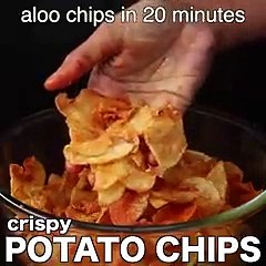 Home food potato chips