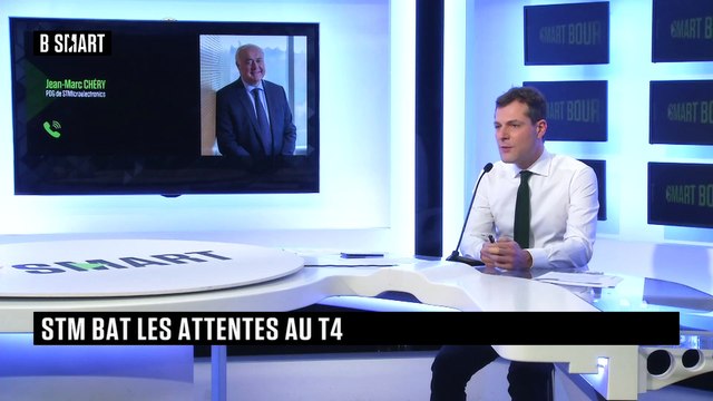 SMART BOURSE - L'invité de la mi-journée : Jean-Marc Chéry (ST Microelectronics)