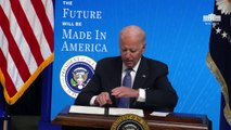 President Biden Delivers Remarks on Strengthening American Manufacturing & Signs an Executive Order