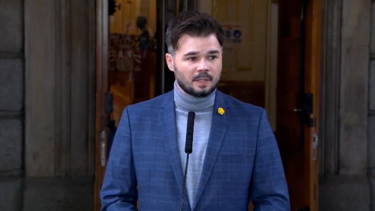 Rufián avisa de que "no habrá jueces para parar a los presos"