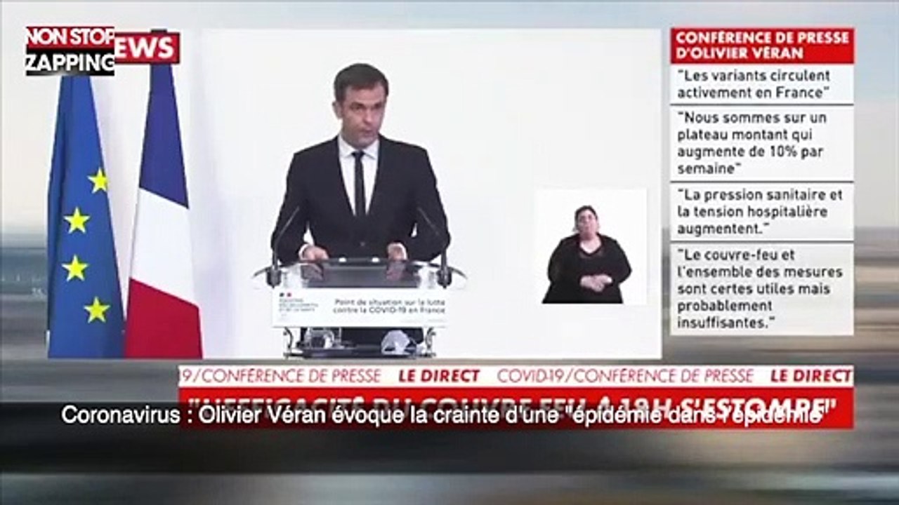 Coronavirus : Olivier Véran évoque la crainte d'une "épidémie dans l’épidémie" (vidéo)