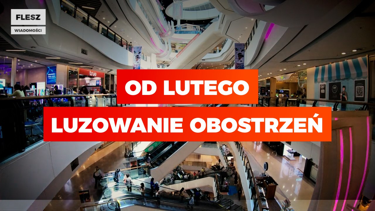 Od lutego luzowanie obostrzeń