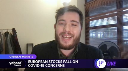 European stocks fall on Covid-19 concerns