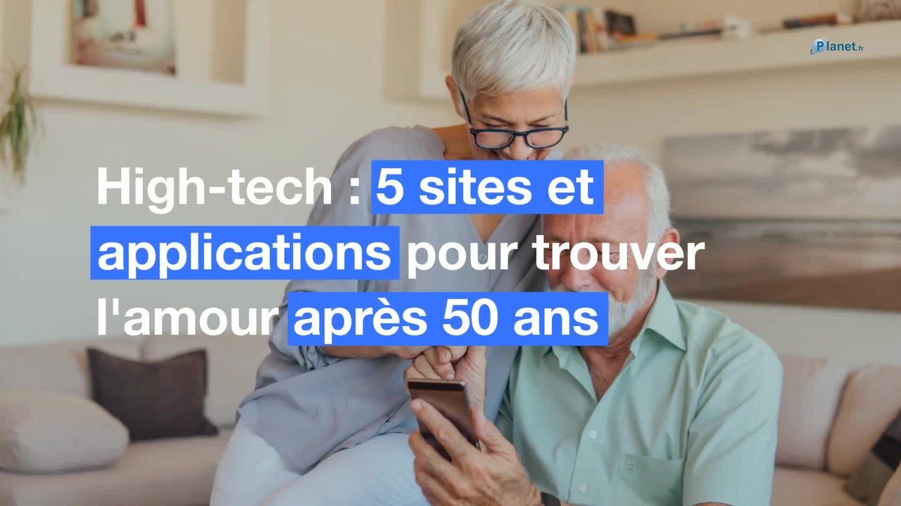 High-tech : 5 sites et applications pour trouver l'amour après 50 ans