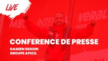 Conférence de presse arrivée Damien Seguin