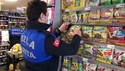 Tuzla’da marketlere fiyat denetimi yapıldı