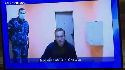 Russie : détention confirmée pour Navalny qui dénonce une justice "aux ordres"