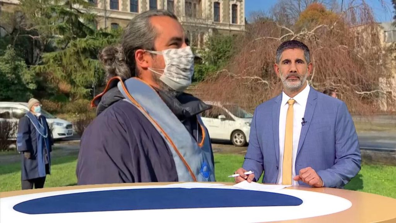 Boğaziçi Üniversitesi'nde protestolar devam ediyor