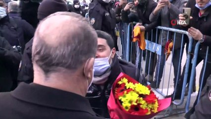 Galatasaray kafilesi Gaziantep’te