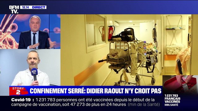 Story 4 : Didier Raoult ne croit pas au confinement serré - 28/01