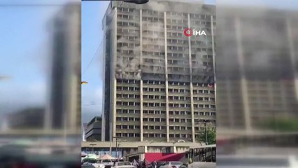 - Venezuela’da Eğitim Bakanlığı binasında korkutan yangın