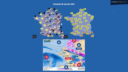 bulletin meteo du jeudi 28 janvier 2021