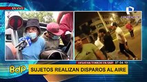 Asi fue la ntervencion a ciudadanos de nacionalidad extranjera que causaban panico en parque de distrito de Lima con armas de fuego