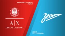 AX Armani Exchange Milan - Zenit St Petersburg Highlights | Turkish Airlines EuroLeague, RS Round 23