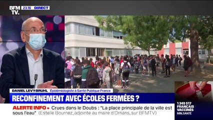 Pour Daniel Levy-Bruhl (Santé Publique France), "un confinement fort a l'avantage de la clarté mais aussi de la brièveté"