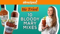 We Tried 10 Bloody Mary Mixes to Find the Best | We Tried It | Allrecipes.com
