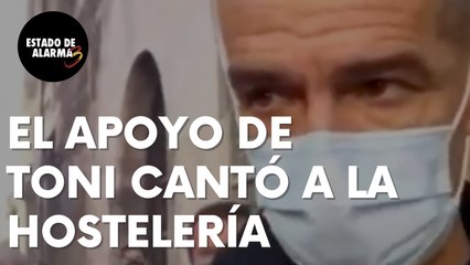 Las impresiones de Toni Cantó en apoyo a la hostelería