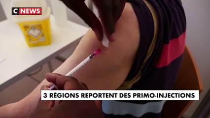 Trois régions reportent des primo-injections