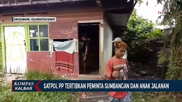 Satpol PP Singkawang Tertibkan Puluhan Anak Jalanan dan Pengemis