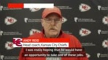 Reid disappointed Bieniemy missed out on head coach role