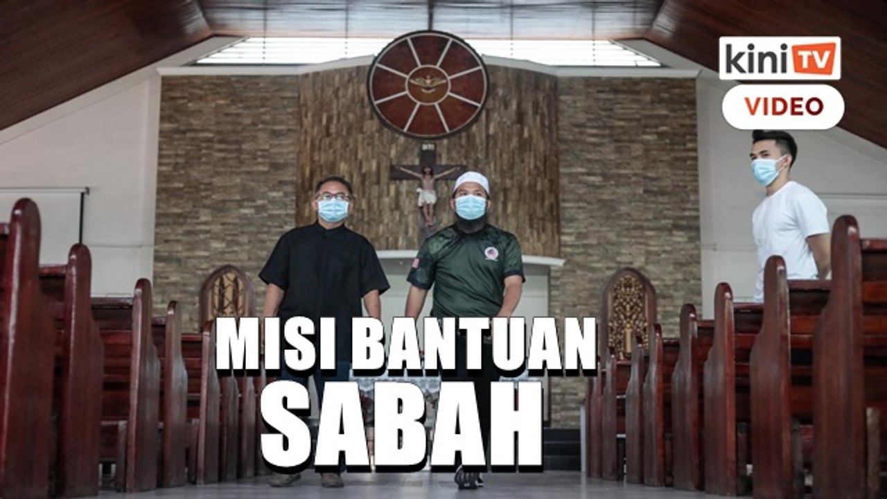 Sempat ziarah gereja, Ebit Lew mulakan misi 10 hari salur bantuan di Sabah