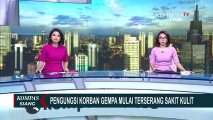 Pengungsi Korban Gempa Mamuju Mulai Terserang Sakit Kulit
