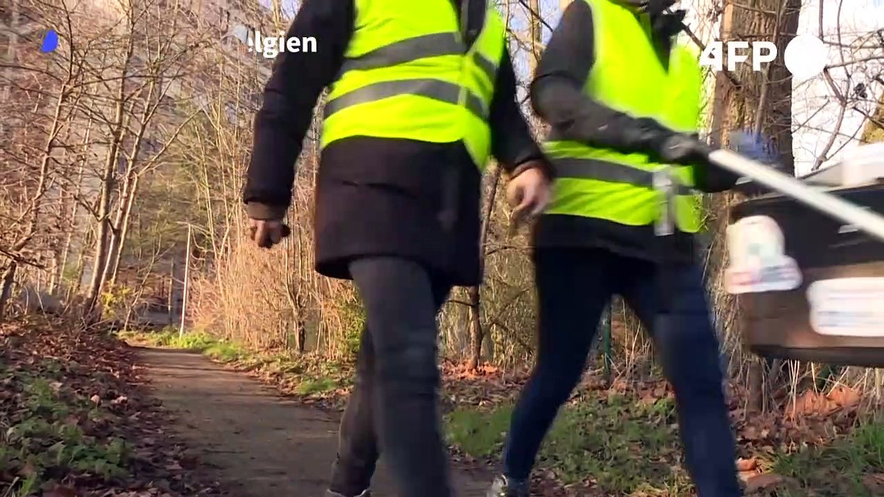 Hightech-Puppe misst Luftverschmutzung in Antwerpen