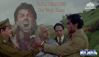 Badal Killed DIG Jai Singh Rana | Badal (2000) | Bobby Deol | Amrish Puri | Ashutosh Rana | Bollywood Movie Ending Scene | Part 36