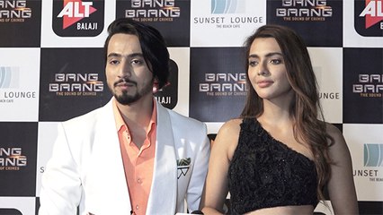 Mr. Faisu Poses With Rumoured Ladylove Jannat Zubair At Success Party Of Bang Baang