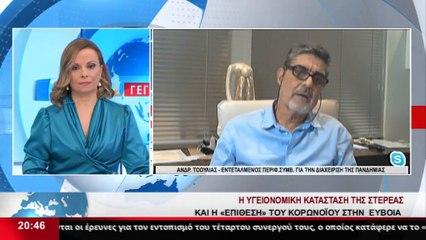 Ο Ανδρέας Τοουλιάς για την πανδημία του Κορωνοϊού